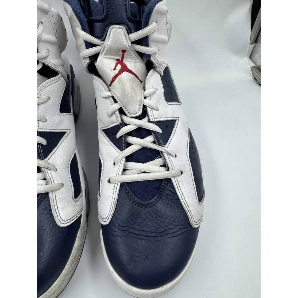 Air Jordan Olympic 2024 Sneaker Shoes CT8529-164 White/Mdnight Navy Size 13